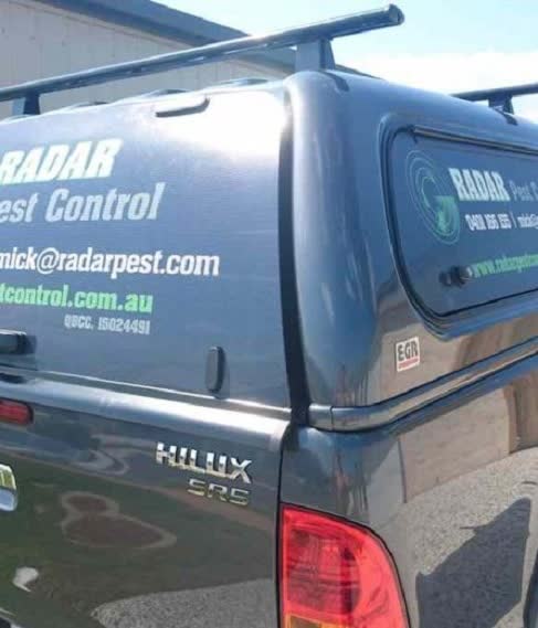 Radar Pest Control ute